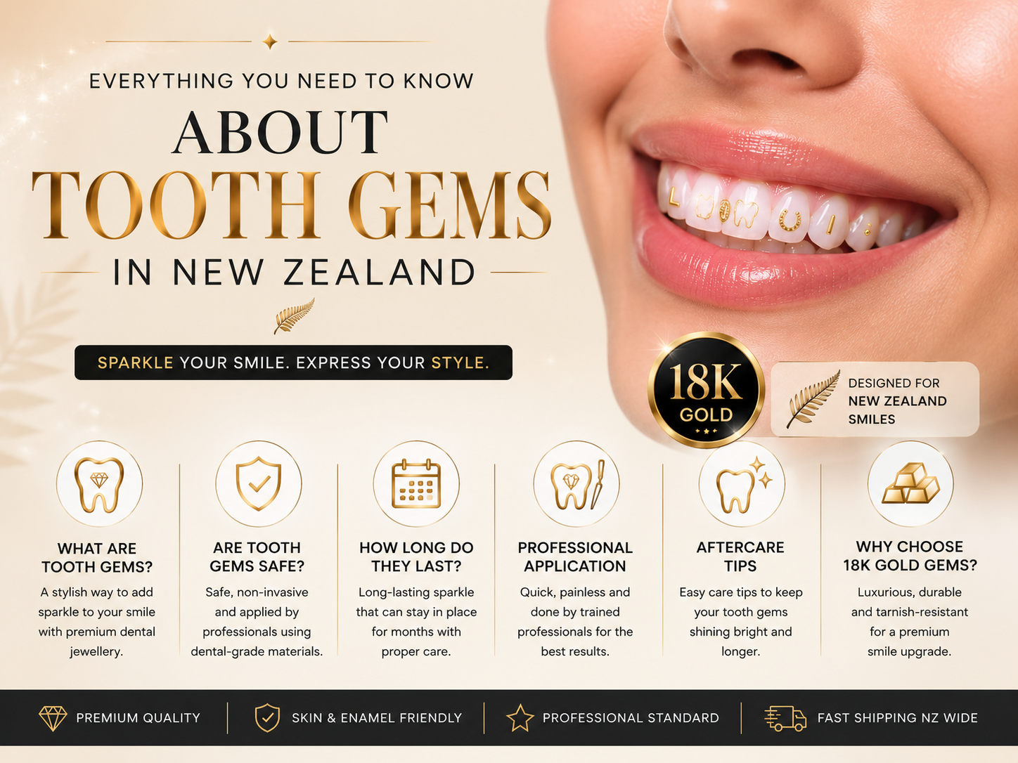 Everything You Need to Know About Tooth Gems in New Zealand