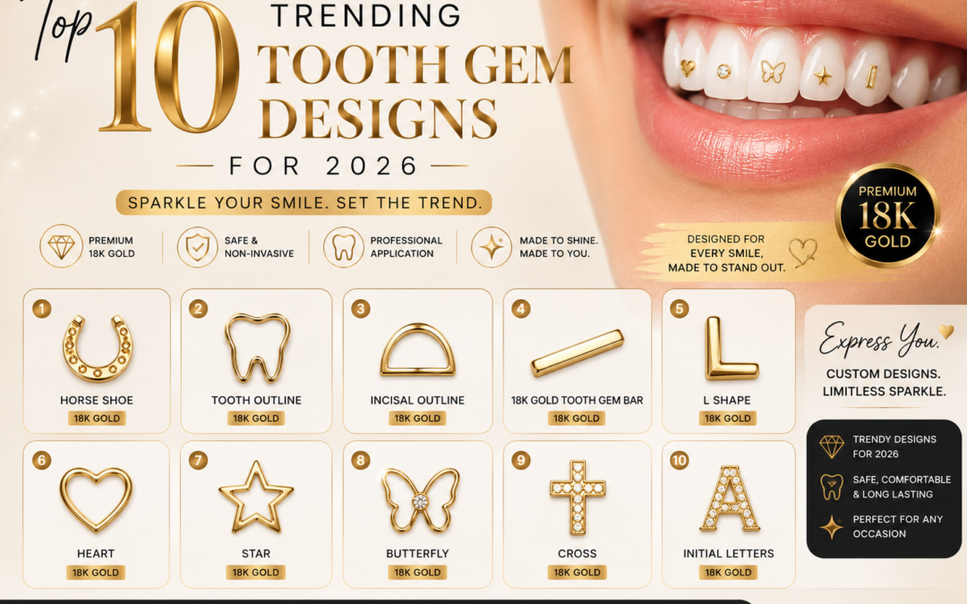 Top 10 Trending Tooth Gem Designs for 2026